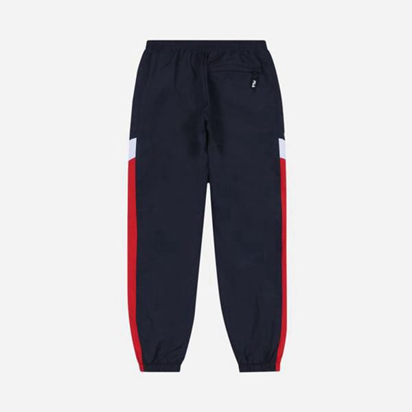 Pantalones Fila Hombre Azul Marino - Heritage Warm Up - España 538906GEN